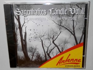 Sagenhaftes Ländle Vol.II (Die spannendsten Sagen aus Vorarlberg, Klushund, Nachtvolk) Hörbuch CD 