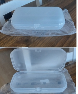 Lunchbox Clear Tupperware NEU