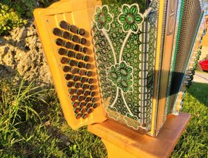 Steirische Harmonika Ziach Marke EID Ahorn -4-reihig - GCFB Bild 4