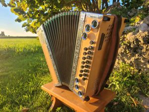 Steirische Harmonika Ziach Marke EID Ahorn -4-reihig - GCFB Bild 8