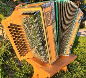 Steirische Harmonika Ziach Marke EID Ahorn -4-reihig - GCFB Bild 3