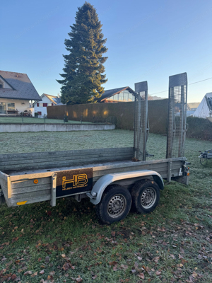 Anhänger Baumaschinenanhänger Baggeranhänger 3.5T Bild 2