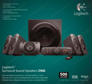 Lautsprechersystem Surround Sound Bild 2