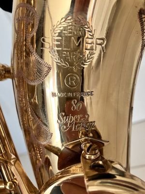 Saxophon (Alt) Selmer Super Action 80 Goldlack Bild 3