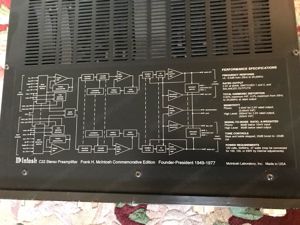 Mcintosh Röhren Vor und Endstufe Bild 6