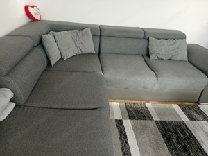 Couch, Farbe grau  Bild 2