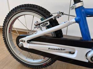 Woom Original 2 Kinderfahrrad Neuwertig!! 14" blau Bild 2