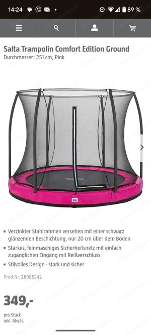 Trampolin NEU Originalverpackt 251 cm