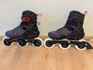 Inline Skates Speed Skates Rollerblade neuwertig Gr. 45 Herren Bild 3