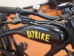 E Bike- Fat Bike im Batman Look Einzelstück Bild 7