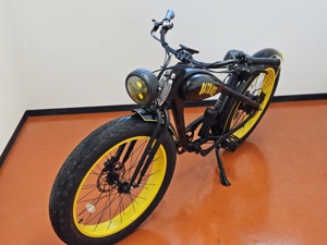 E Bike- Fat Bike im Batman Look Einzelstück Bild 10