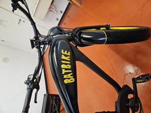 E Bike- Fat Bike im Batman Look Einzelstück Bild 9