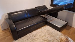 Ecksofa Couch Ballina Echtleder Bild 2