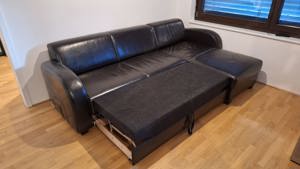 Ecksofa Couch Ballina Echtleder Bild 3