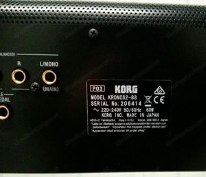 KORG KRONOS 88, Sustainp., Expression- Ped Bild 6