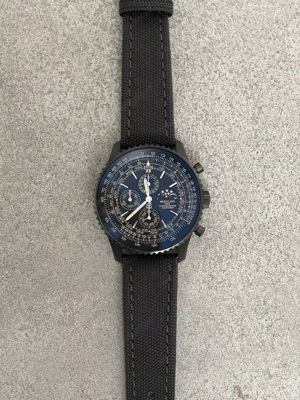 Breitling Navitimer schwarzes Zifferblatt Damenuhr Bild 4