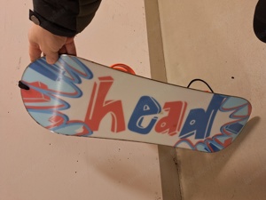 Snowboard 70cm mit Bindung und Schuhe Bild 1