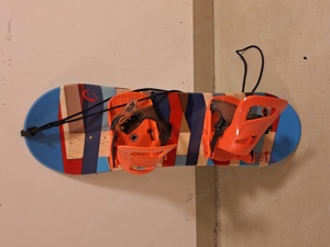 Snowboard 70cm mit Bindung und Schuhe Bild 5