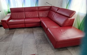 Echtleder Couch  Bild 2