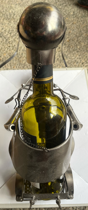 Deko Motorradhelm für flacheWein Bild 2