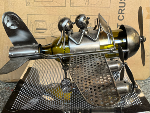 Deko Flugzeug für flacheWein Bild 2