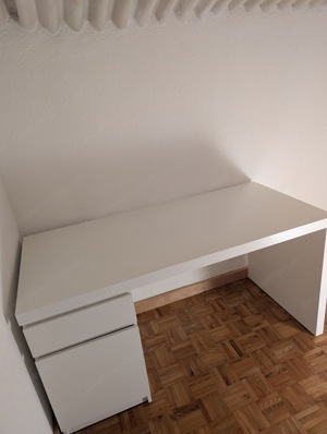 Ikea Malm Schreibtisch  Bild 3