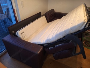 Verkaufe Joka Ecksofa mit Schlaffunktion Leder-Couch Bild 4