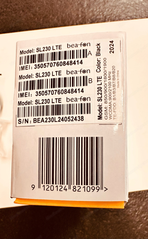 Beafon SL230 LTE in Originalverpackung, fast neu Bild 4