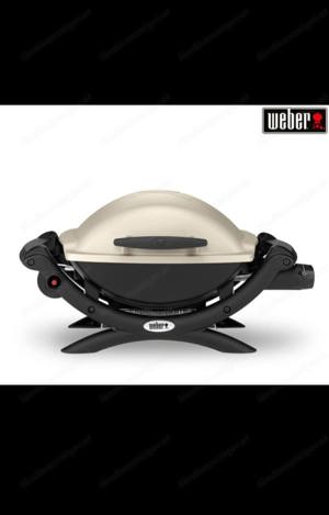 Weber Gasgrill Q1000 mit Zubehör Bild 2