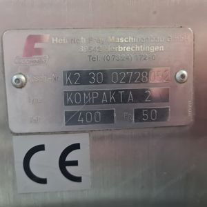  Frey K2 Kompakta Wurstfüller Füllmaschine Kolbenfüller Füller Bild 5