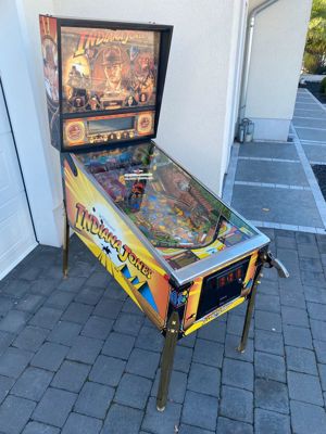 Flipper Indiana Jones Williams Flipperautomat Bild 5