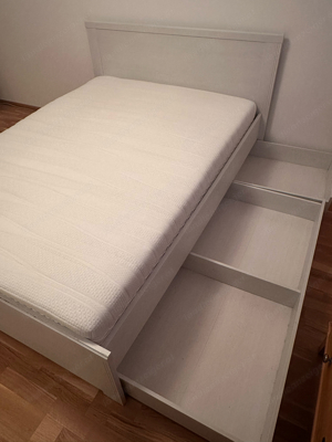 IKEA Bett Brusali (140x200) mit Bettkästen (2015) Bild 3