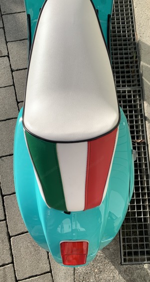 Piaggio Vespa 50 Primavera, Bj. 1971, Top restauriert, Türkis Bild 3