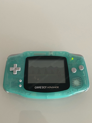 Gameboy Advance Transparent Türkis Bild 2