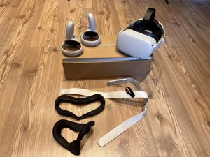 Meta Oculus Quest 2 256GB VR mit Elite-Riemen - TOP!