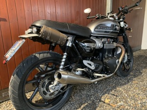 Schöne Triumph Speed Twin 1200 Bild 2