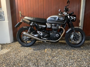 Schöne Triumph Speed Twin 1200 Bild 7