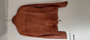 Moderne Lederjacke aus weichem Lammleder, Größe L  Bild 3