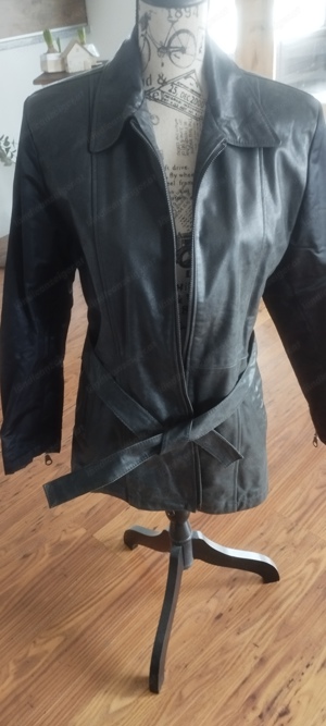 S.Oliver Jacke mit Leder Gr 38 wie Neu Bild 2