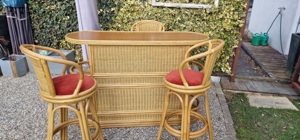 Rattan, Hausbar,