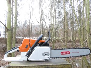 Motorsäge * Top Stihl 036 * (neu aufgebaute Starkholzsäge) 4,5 PS , 45 cm Schwert Bild 3