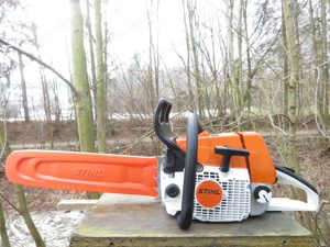 Motorsäge * Top Stihl 036 * (neu aufgebaute Starkholzsäge) 4,5 PS , 45 cm Schwert Bild 2