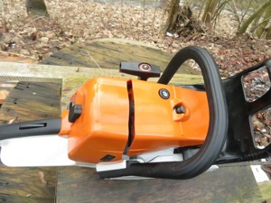 Motorsäge * Top Stihl 036 * (neu aufgebaute Starkholzsäge) 4,5 PS , 45 cm Schwert Bild 6