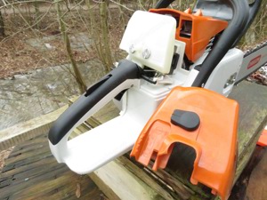 Motorsäge * Top Stihl 036 * (neu aufgebaute Starkholzsäge) 4,5 PS , 45 cm Schwert Bild 7