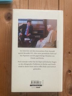 Buch: Licht der Welt, Benedikt XVI., Ein Gespräch mit Peter Seewald,  Bild 2