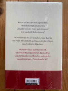 Buch: Jesus von Nazareth, Band 2, Joseph Ratzinger, Benedikt XVI, Herder Verlag Bild 2