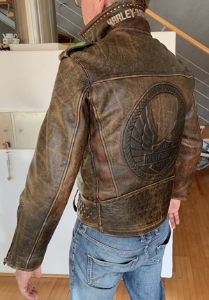 Lederjacke Harley Davidson  Bild 7