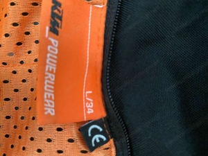 KTM Powerwear Motorrad Jacke und Hose Bild 4