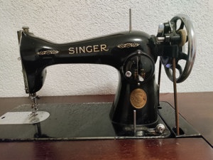 Singer Nähmaschine Retro als Deko gut erhalten Bild 2