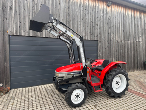 Yanmar AF26 Kleintraktor Frontlader Servolenkung 26PS heuballen professioneller Kleintraktor 